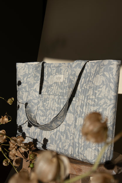 The Everything Tote - Cornflower