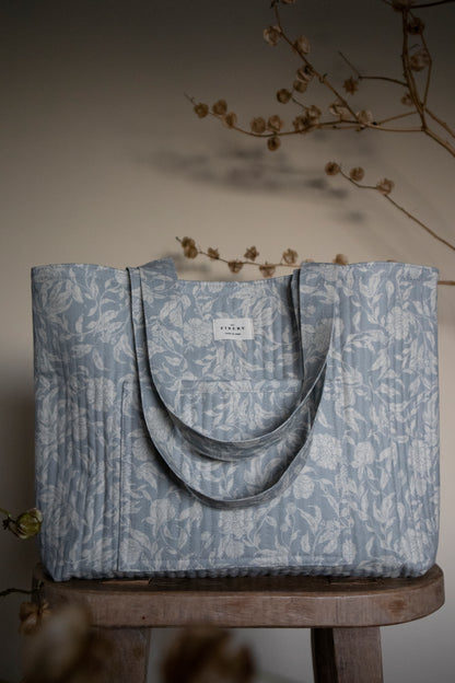 The Everything Tote - Cornflower